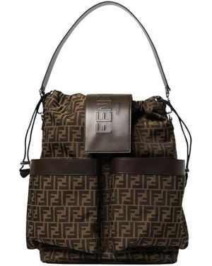 Fendi Backpacks - Negro
