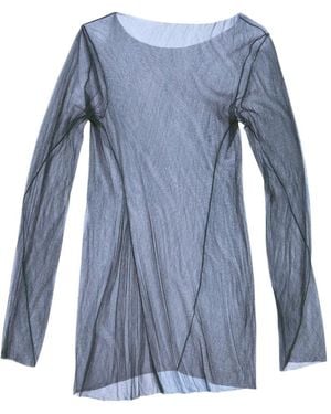 Cortana T De Tul Tulle Top - Blau