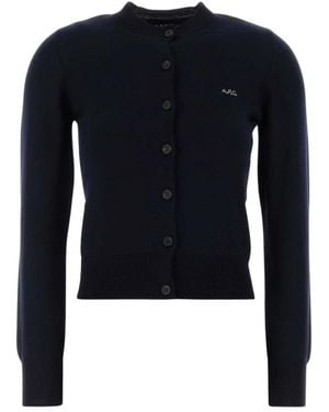 A.P.C. Truien & Vesten ,Blauw ,Cardigan