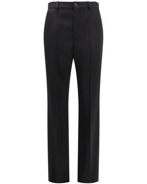 Balenciaga Slim-Fit Trousers - Black
