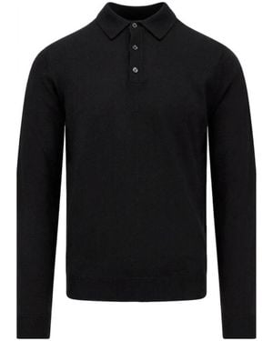 Zanone Polo Shirts - Black