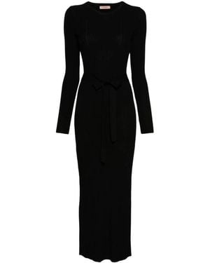 Twinset Midi Dresses - Zwart