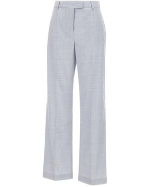 Eleventy Wide Trousers - Grey