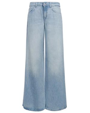 Dondup Wide Jeans - Blauw