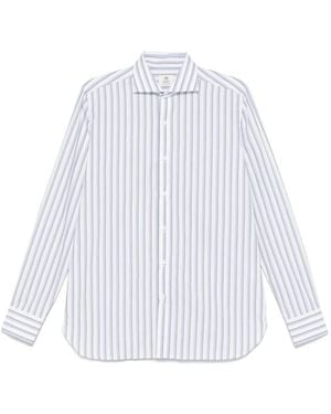 Luigi Borrelli Napoli Formal Shirts - Wit