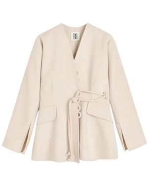 By Malene Birger Jassen ,Wol Lalou Wool Blazer - Naturel