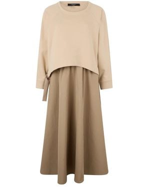 Weekend by Maxmara Midi Dresses - Natural