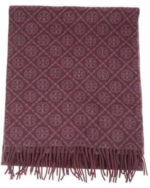 Tory Burch Winter Scarves - Purple