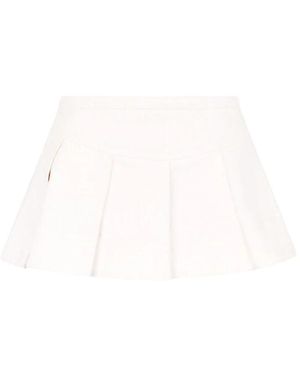 Roberto Cavalli Short Skirts - White