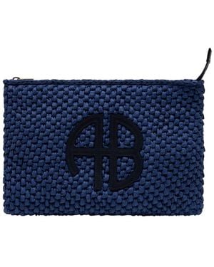 Anine Bing Clutches - Blue