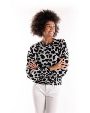 Akep Round-Neck Knitwear - Wit