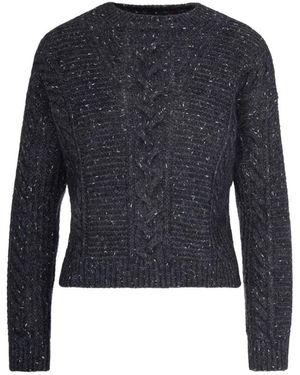 Max Mara Round-Neck Knitwear - Azul