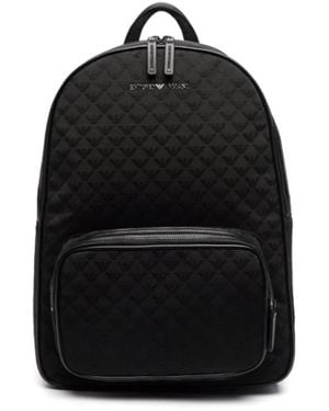 Emporio Armani Stylischer rucksack für den alltag - Schwarz