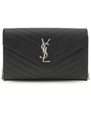 Saint Laurent Wallets & Cardholders - Negro