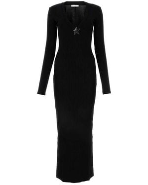 Area Maxi Dresses - Black