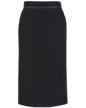 Fendi Midi Skirts - Black