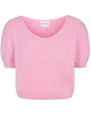 American Dreams Round-Neck Knitwear - Rose