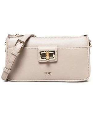 V73 Nefertiti Schultertasche - Natur