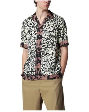 Dries Van Noten Short Sleeve Shirts - Multicolour