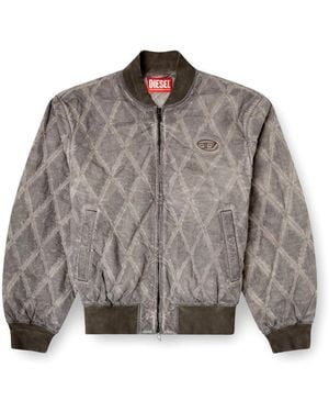 DIESEL Bomber Jackets - Gris
