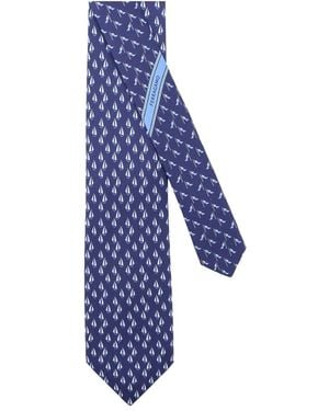 Ferragamo Ties - Blue