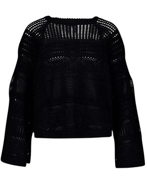 Stella McCartney Round-Neck Knitwear - Black