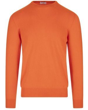 Fedeli Cashmere Knitwear - Orange
