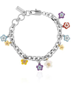 Marc Jacobs Armband Mit Logo - Mettallic