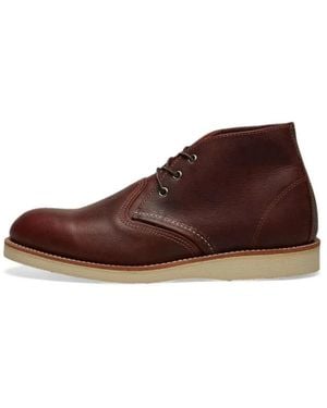 Red Wing Lace-Up Boots - Marrón