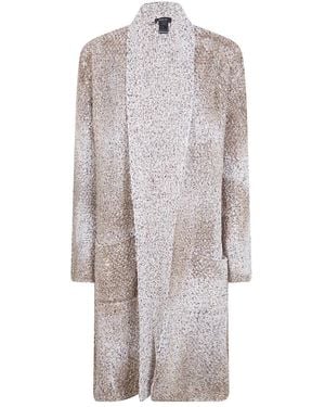Avant Toi Long Strickware - Grau