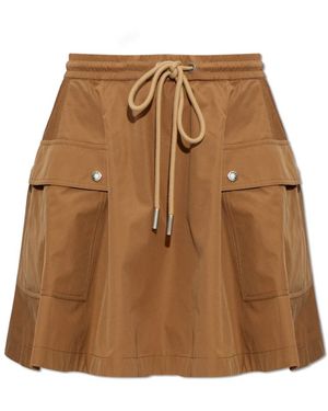 Moncler Rok Met Zakken - Bruin
