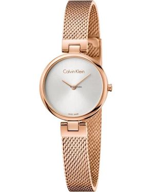Calvin Klein Accessoires ,Geel ,Authentiek Horloge - Oranje