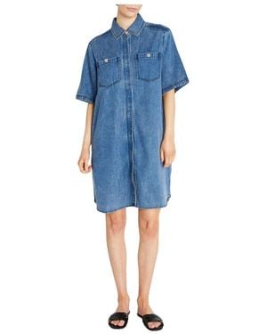 Bruuns Bazaar Short Dresses - Blue