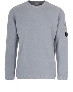 C.P. Company Round-Neck Knitwear - Gris