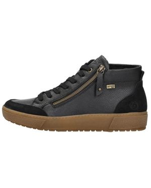 Remonte Veterschoenen Hoog - Schwarz