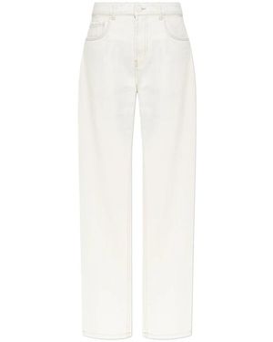 Ami Paris Straight-Leg Jeans - Weiß
