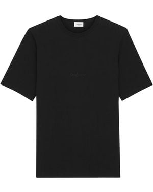 Saint Laurent T-Shirts - Black