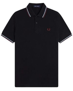 Fred Perry Polo Shirts - Negro