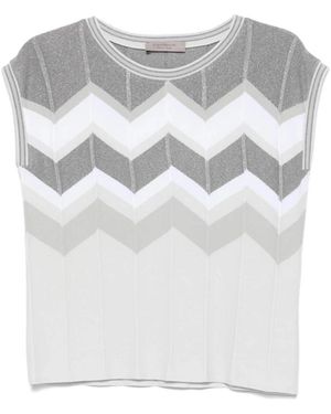 D.exterior Sleeveless Jumpers - Grey
