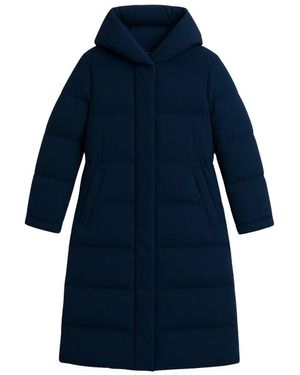 Woolrich Cloud Madison Lange Jas - Blauw