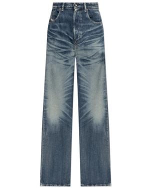 DIESEL Wide Jeans - Azul