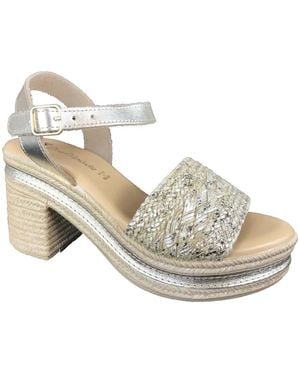 Pitillos High Heel Sandals - Metálico