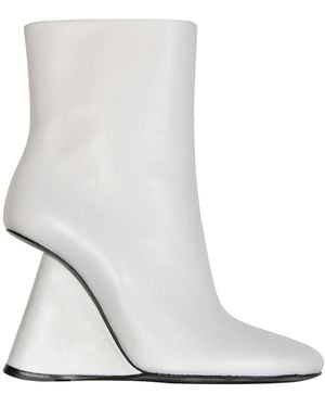 Malloni Heeled Boots - Blanco
