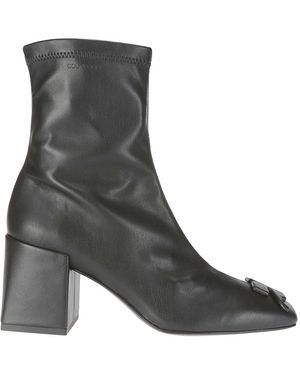 Courreges Stivaletti in eco-pelle - Nero