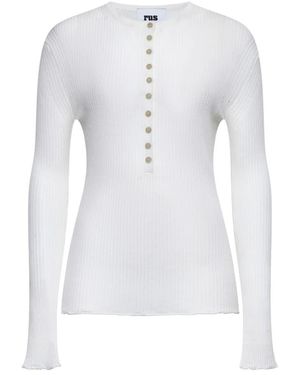Rus Round-Neck Knitwear - Blauw