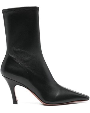 AMINA MUADDI Heeled Boots - Black