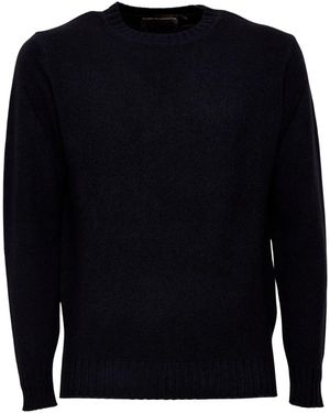 FILIPPO DE LAURENTIIS Round-Neck Knitwear - Blue