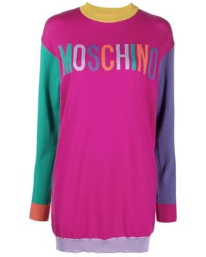 Moschino Knitted Dresses - Pink
