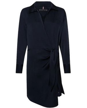 Tommy Hilfiger Short Dresses - Blue