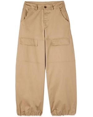 Oltre Wide Trousers - Neutro